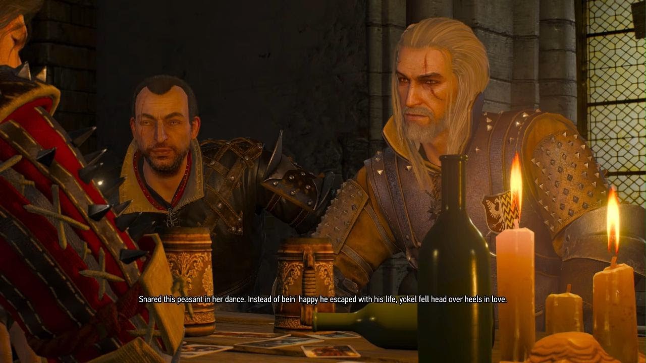 Geralt's Drunk Antics
