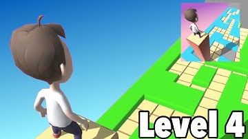 Stacky Dash Gameplay (IOS, Android) Level 4