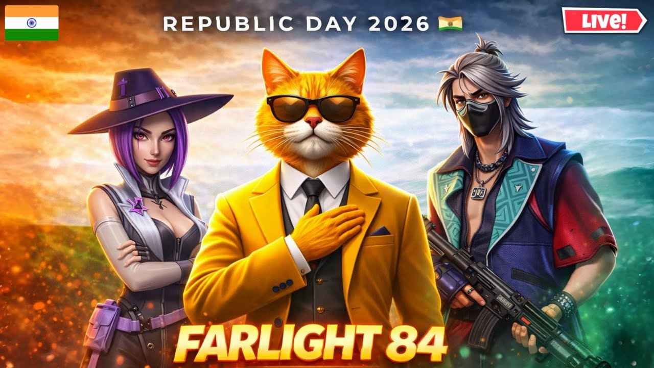 🔴[Live] Republic Day LIVE 🇮🇳 | Farlight 84 – Can This Game Rise Again? 