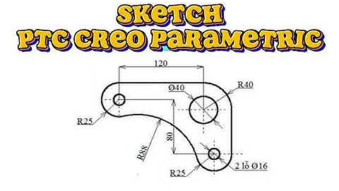 Creo Parametric Basics - Lesson 1: Sketch Practice for Beginners | Detailed Instructions