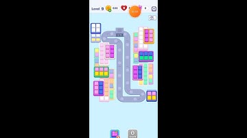 Color Cube Match Sort Puzzle - Level 9
