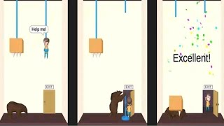 puzzle games cut the rope rescue cut rope puzzle gameplay video screenshot 4