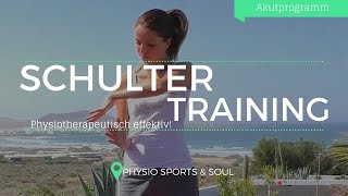 Therapeutische Übungen Bei Akuten Schulterschmerzen Nackenverspannungen