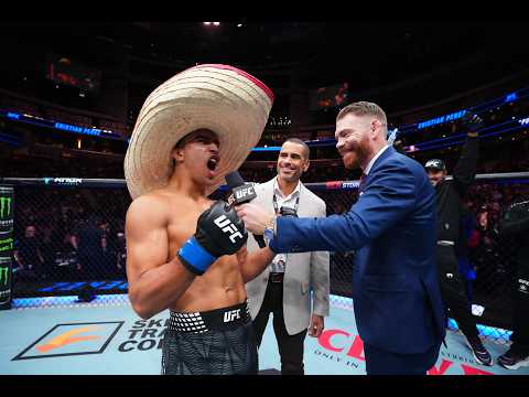 #UFCEdmonton Cristian 'Púas' Pérez: Octagon Interview