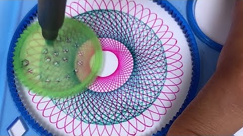 Spirograph Designs | magic ruler | Big wisdom | #spirograph #2024 #shortsvideo #trending #viral 