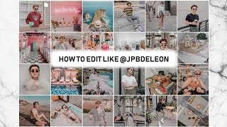 HOW TO EDIT LIKE @JPBDELEON FEED screenshot 5