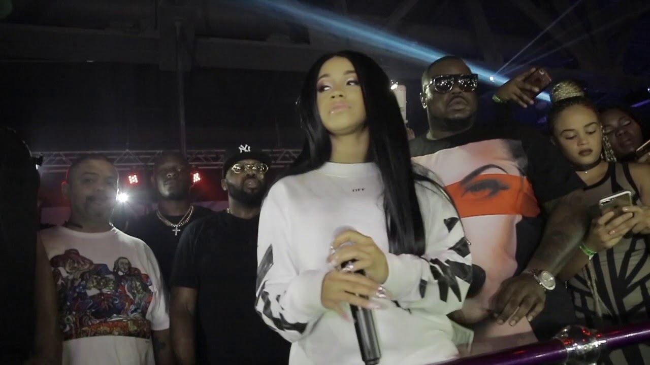 CARDI B show at miami KOD 2017 YouTube