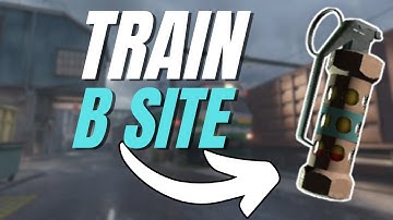CT-Side B Site Flash on Train | CS2 Lineup Guide