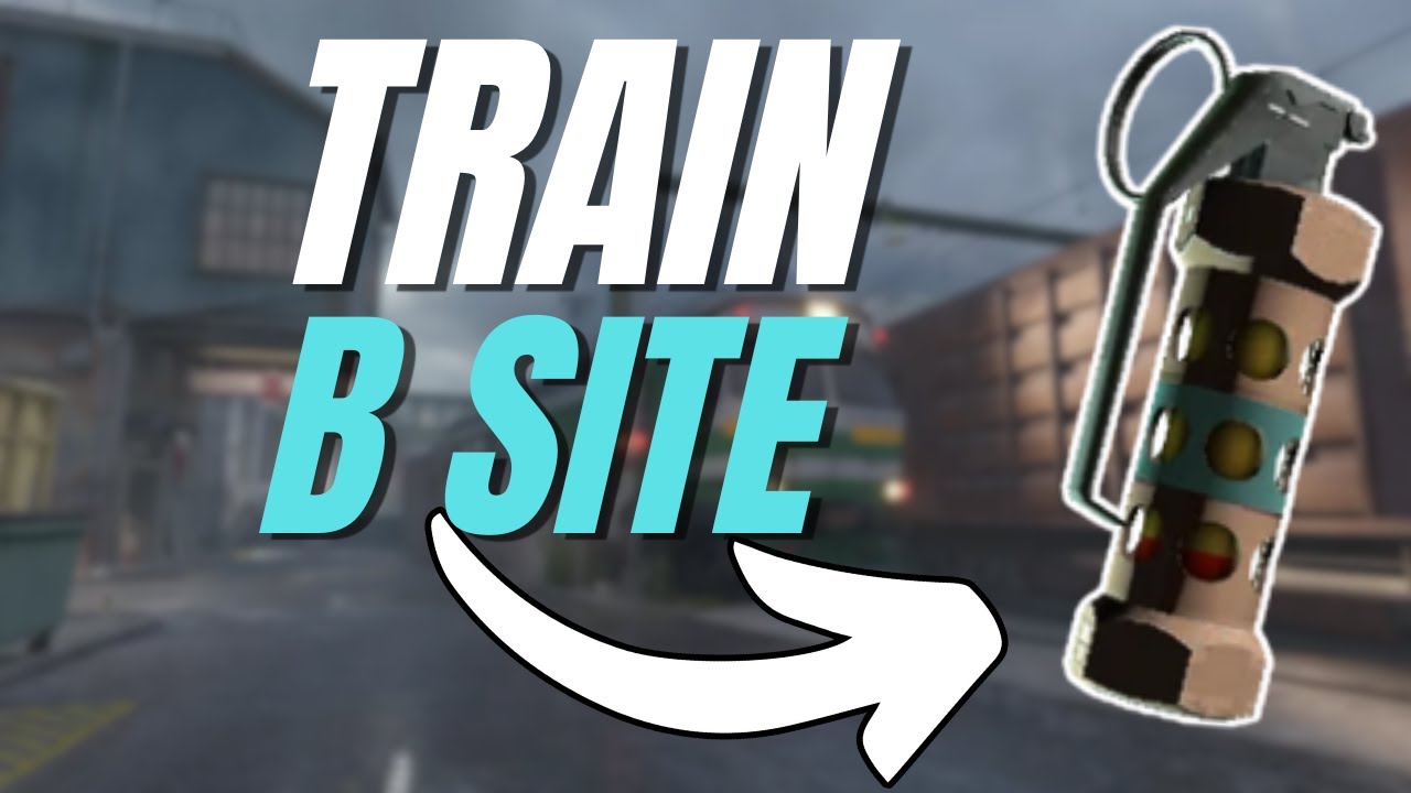 CT-Side B Site Flash on Train | CS2 Lineup Guide