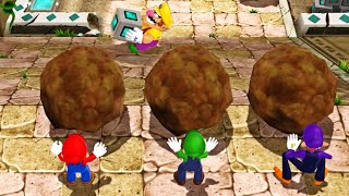 Mario Party 9 - 1 Vs 3 - Wario Vs Mario, Luigi, Waluigimaster Com Ezmario