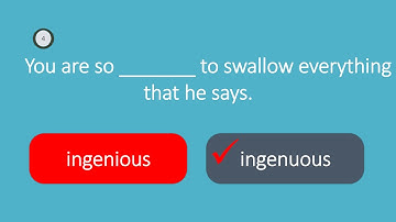 English vocabulary test confusable words 99 ingenious ingenuous collect recollect