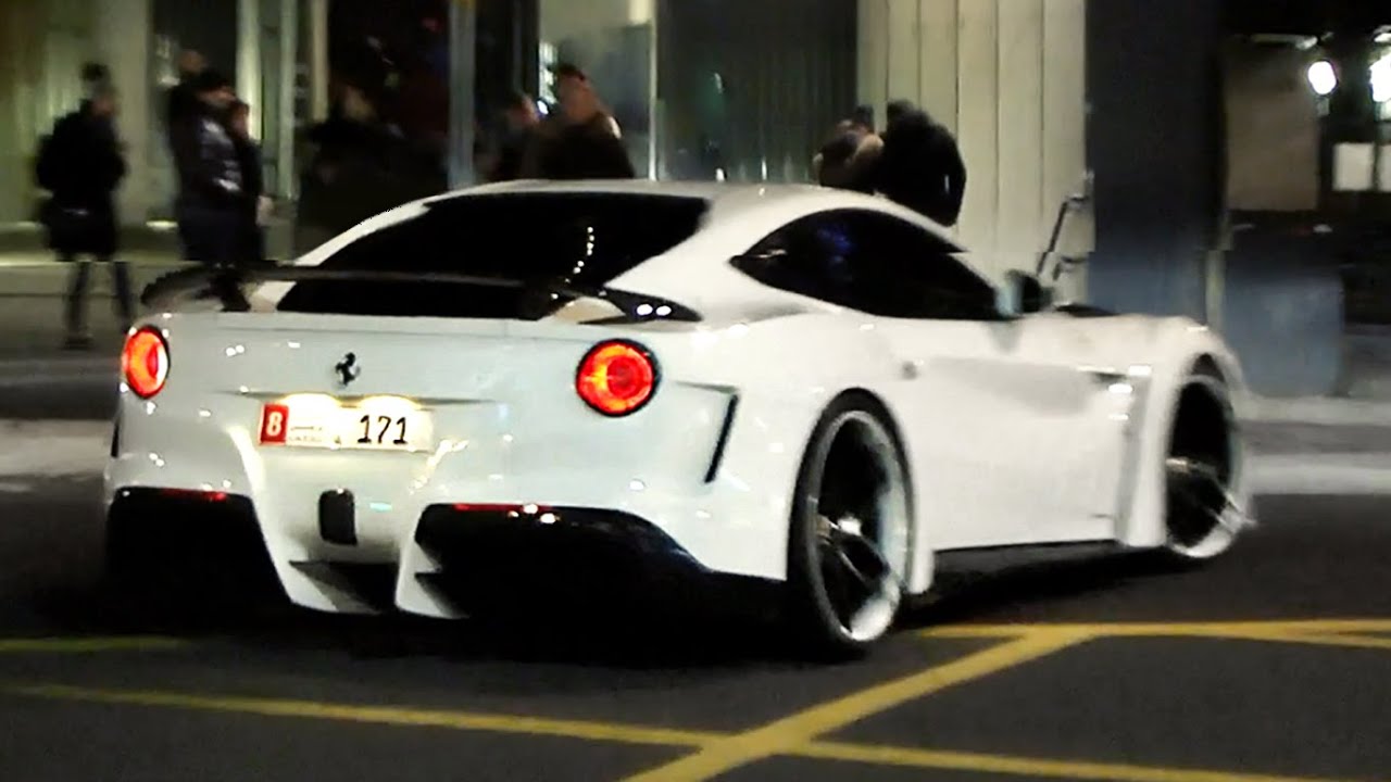 Novitec N Largo Widebody Ferrari F12 Sounds In London Youtube