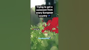 Trying to get a comment from every European country! 🇪🇺 #shorts #geography #viral #europe #world