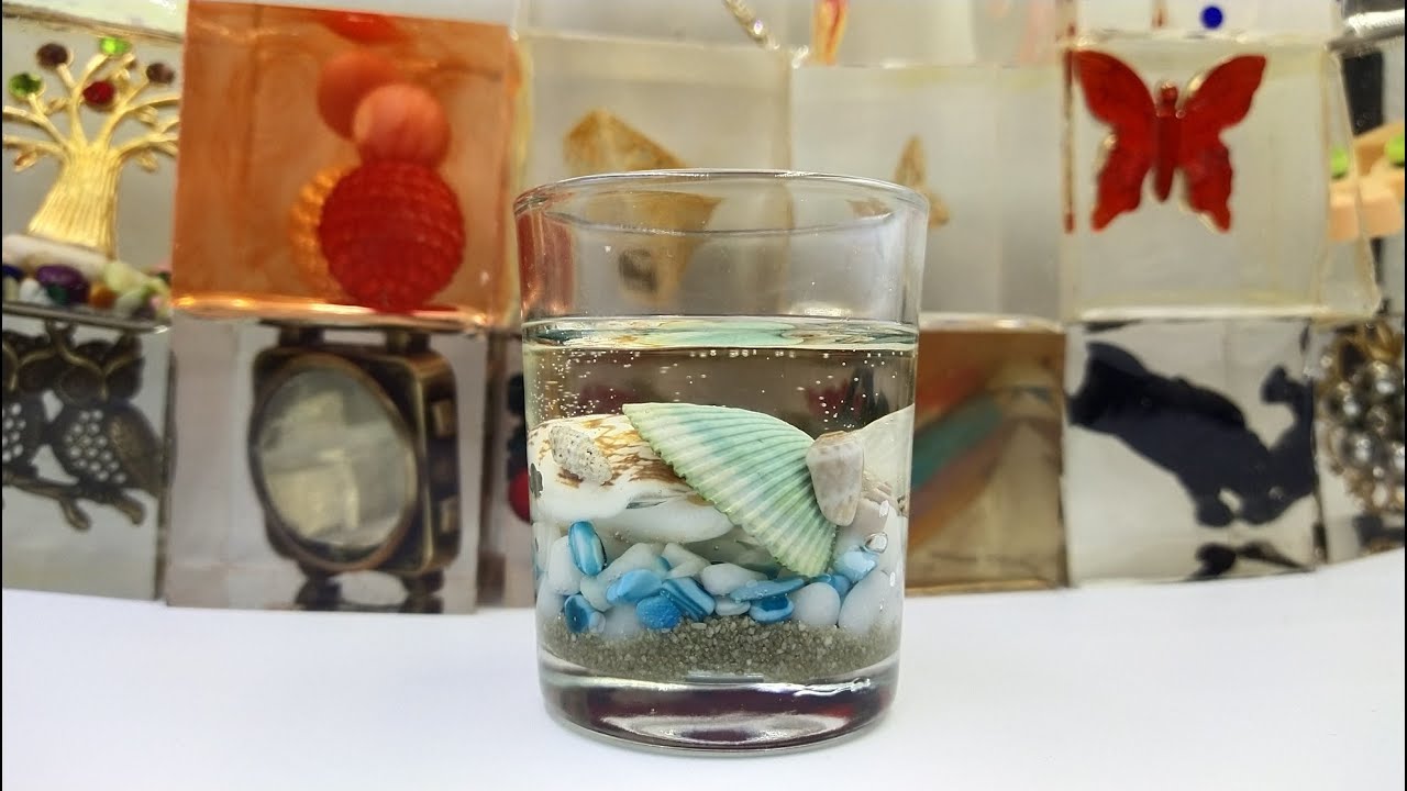 Resin art for beginners. Epoxy resin. Resin art step by step / RESIN