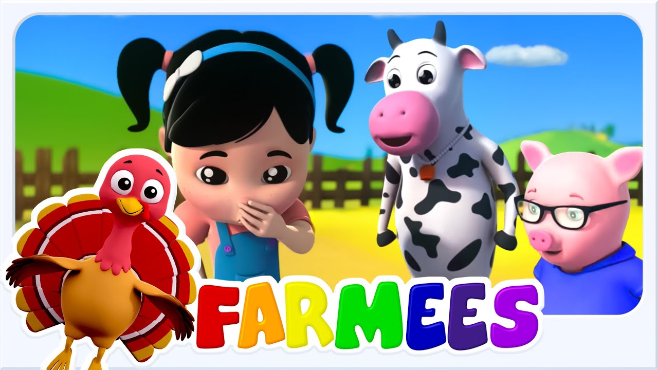 Nysende Sang Og Læring Av Barnerim Videoer For Førskolebarn