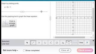 Graphing Lines in MyMathLab
