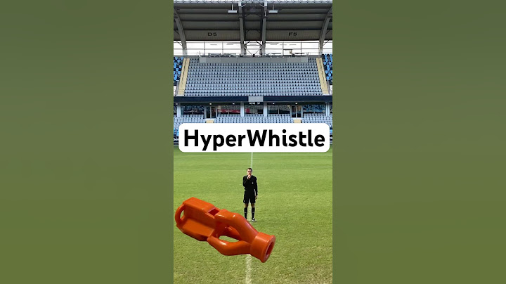 HyperWhistle - ”World’s loudest whistle” - Sound #whistle