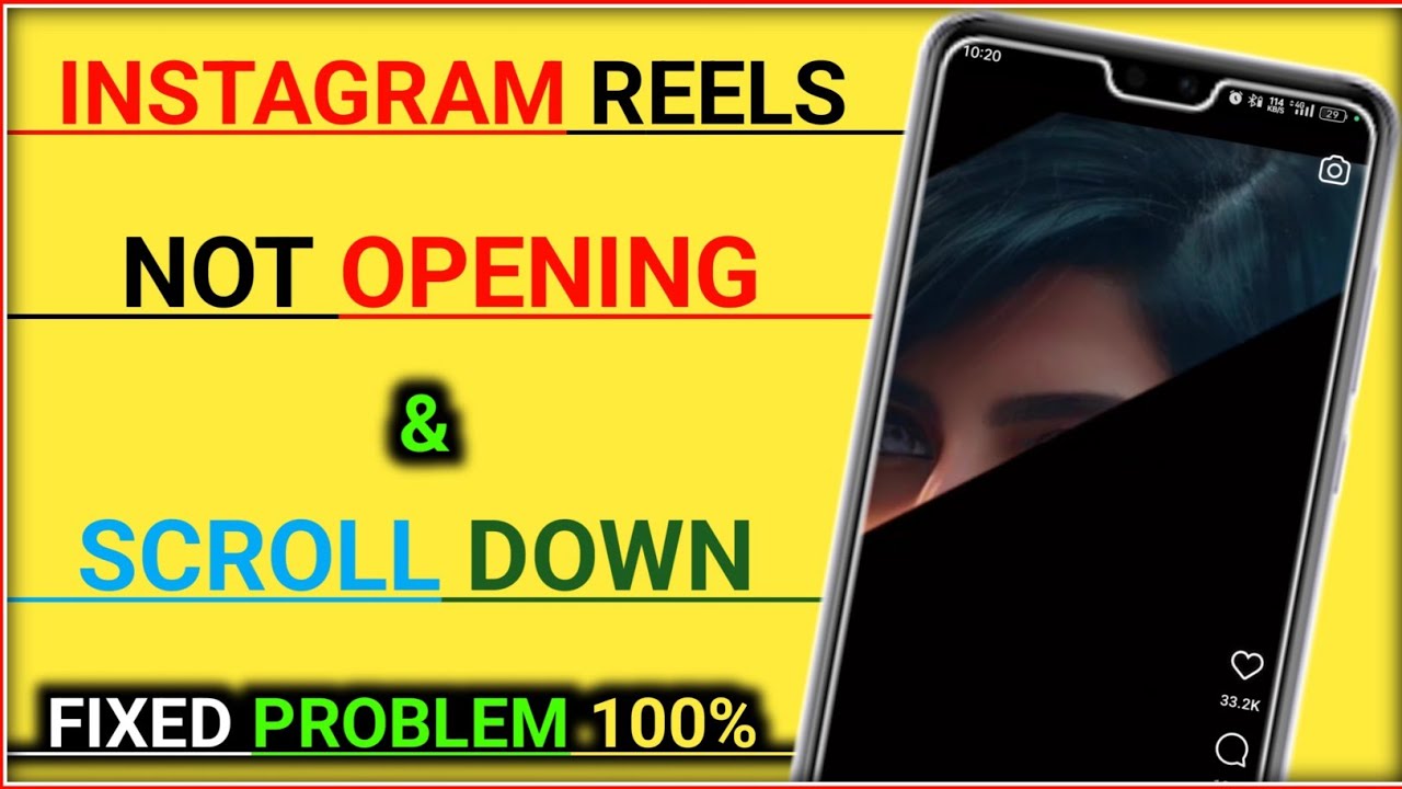 instagram reels open problem instagram reels scroll problem