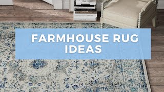 17 Gorgeous Farmhouse Rug Ideas