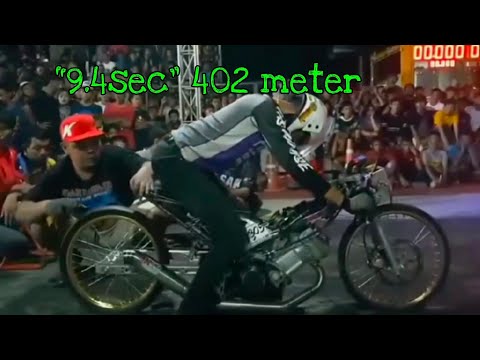 Aksi (Bang Sek, Thailand) Honda Sonic + Hb Cbr Joki Pro «Beng» di Ngo Street Drag Bike