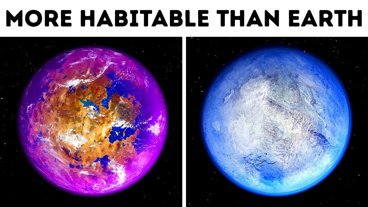 24 Planets Even Better For Life Than Earth YouTube