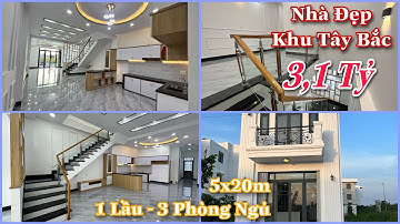 Nhà Đẹp B12 đường số 11 Khu Tây Bắc 5x20m 3 Phòng ngủ #kiengiang #datvangkiengiang #rachgia