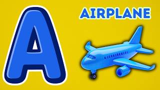 A to Z Transportation Rhyme | Vehicles Names and Visual Learning