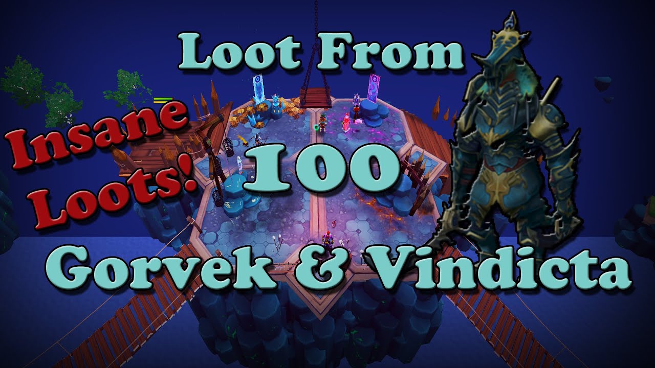 Loot From 100 Gorvek & Vindicta Kills | GWD2