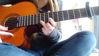Video thumbnail of "Brandi Carlile - The story (SOLO part ) ( guitar cover )"