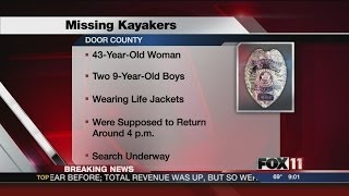 Kayakers Missing in Door County