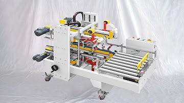 Diffierent sizes cartons H type sealing machine with automated adjusting system Kartonverschließer