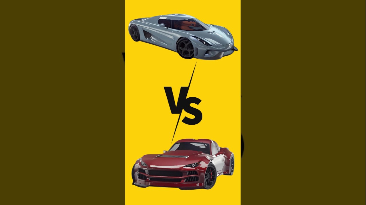 Koenigsegg Regera VS. BXR Bailey Blade GT1
