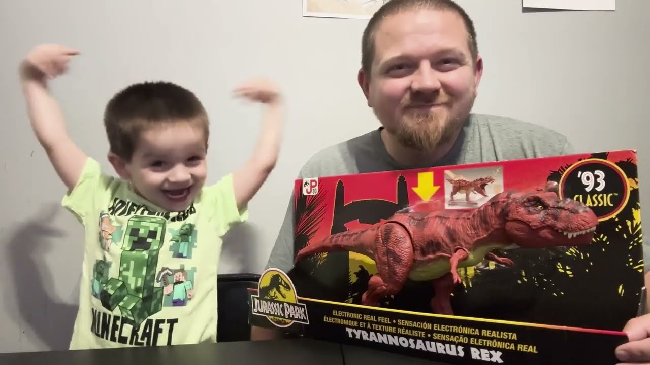 Jurassic Park '93 Classic Tyrannosaurus Rex Toy Review