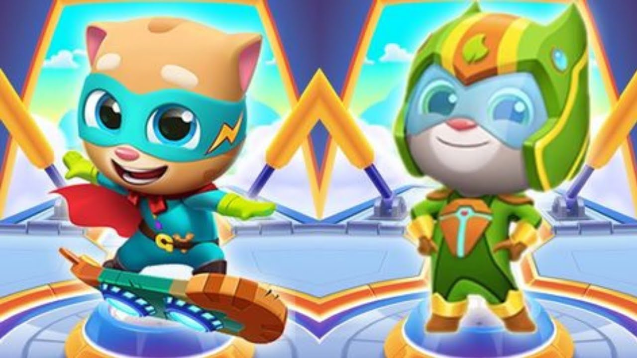 talking tom hero dash funny fails Hank's Urban Escape   best gameplay Walkthrough ANDROI IOS 2024