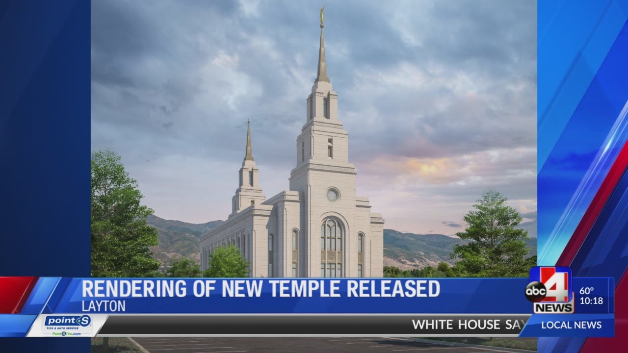 Rendering of the Layton Utah Temple released - YouTube