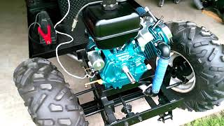 Harbor freight 420cc engine paint, stage one kit, oil drain extension