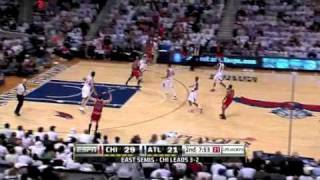 NBA Playoffs 2011: Chicago Bulls Vs Atlanta Haws Game 6 Highlights (4-2)