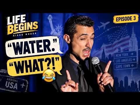 I Couldn't Even Order Water in America | Riaad Moosa | Life Begins Ep. 3