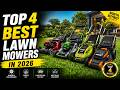 Top 4 Best Lawn Mowers in 2026 | Best Lawn Mowers Worth Buying