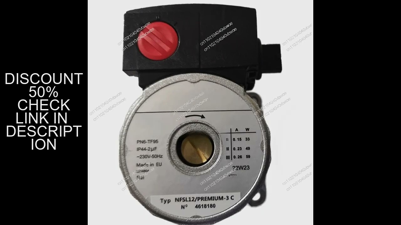 Wall-Mounted Boiler Water Pump Booster Circulation Pump  82W External Capacitor Gas Boiler Water Pum