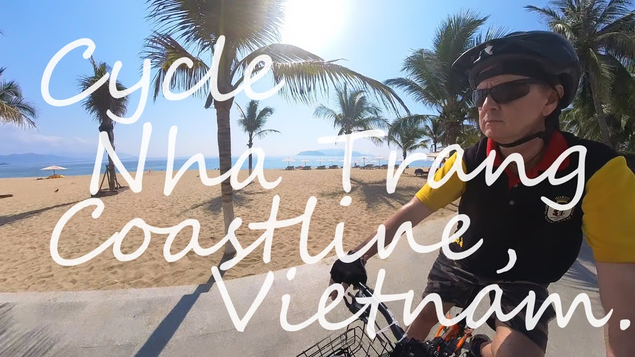 Cycle Nha Trang coastline, Vietnam