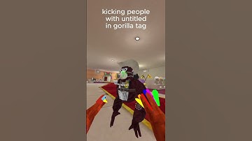Kicking People in Gorilla Tag with Untitled Mod Menu!