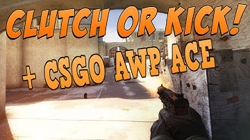 CSGO - Epic 1v4 Clutch + AWP Ace!