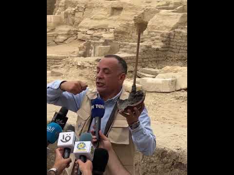 اكتشاف أكبر ورشة تحنيط آدمية وحيوانية بمنطقة سقارة المصرية