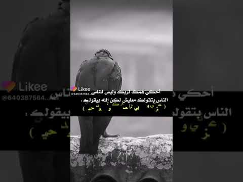 وعزتي وجلالي لأنصرنك ولو بعد حين