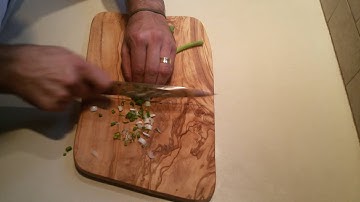 Fast cutting - spring onions 2016