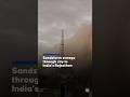 Powerful sandstorm engulfs India's Rajasthan state