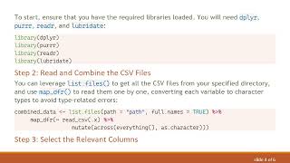 Handling CSV Errors in R: A Guide to Combining Data Across Multiple Files