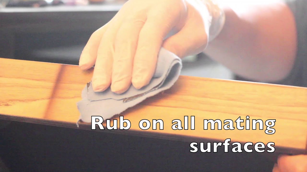 Fix a Sticky Sliding Wooden Drawer w Paste Wax YouTube