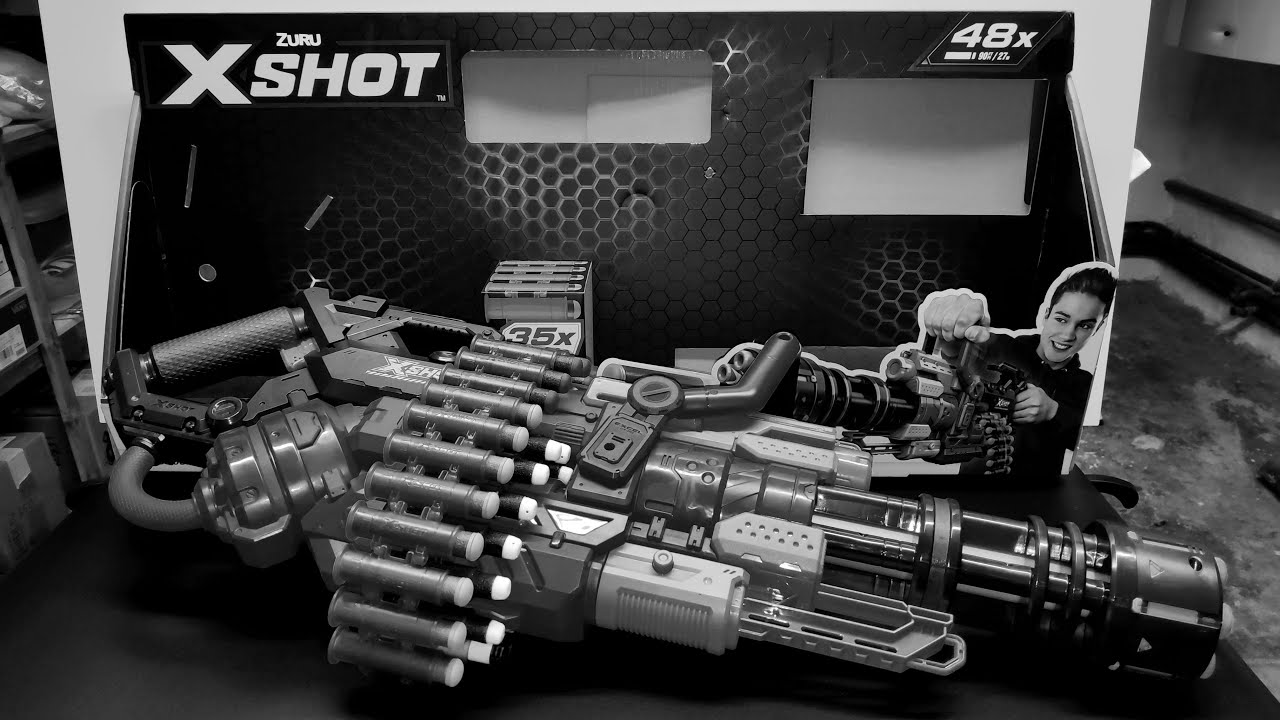 Pistolet à fléchettes x shot crusher